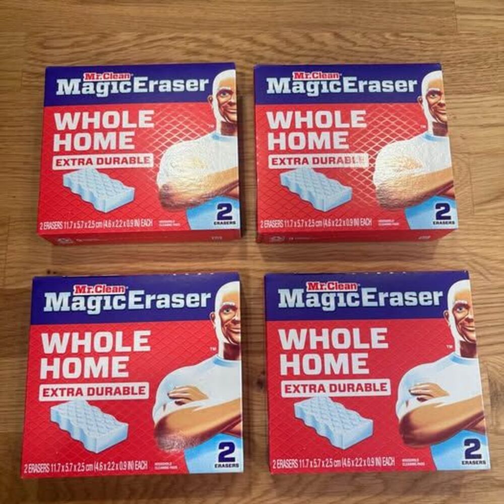 Mr. Clean Magic Eraser Bundle – 4 Packs (8 Erasers Total) – $10